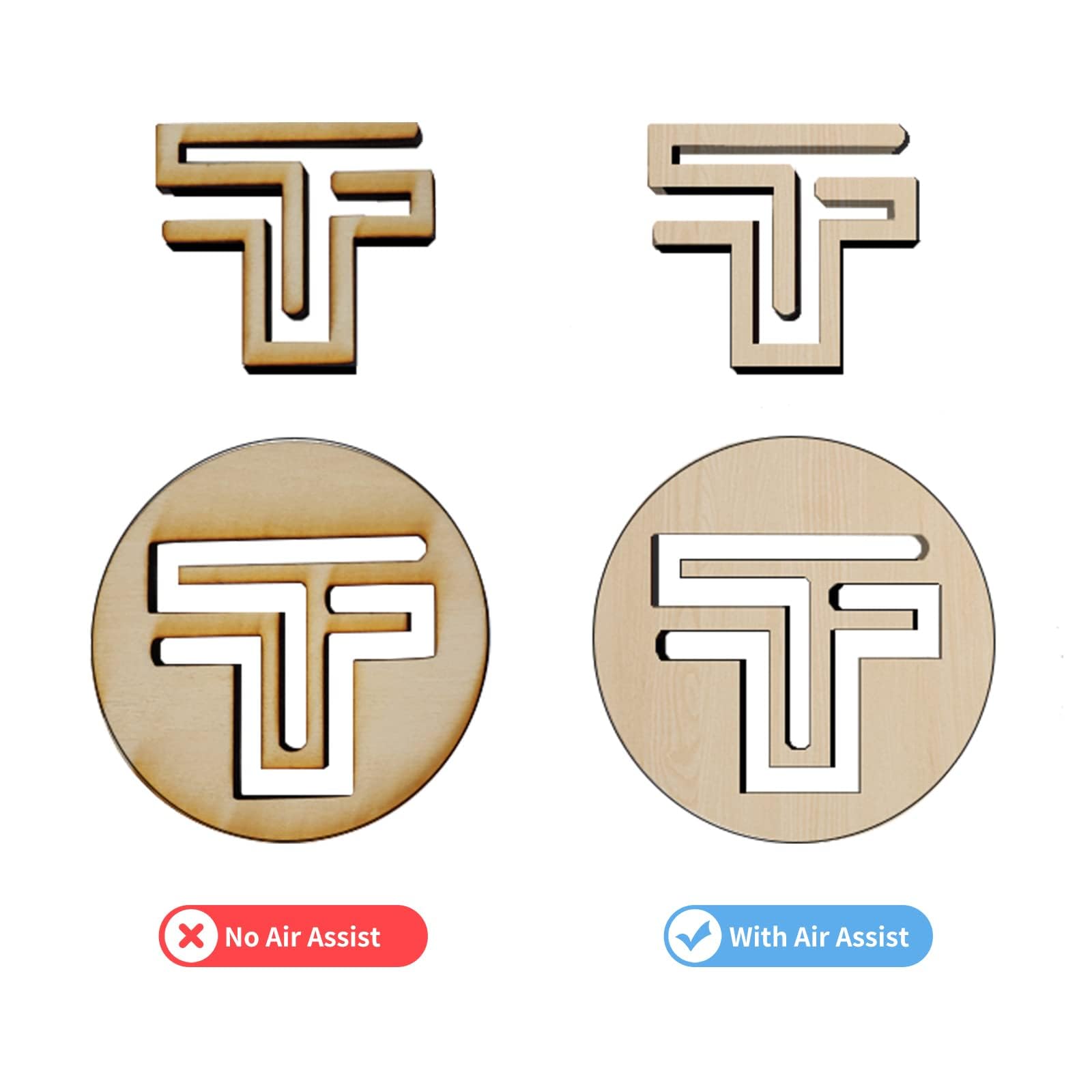 Twotrees X1 Kit de asistencia de flujo de aire, 10-30 l/min, sistema de bombeo de aire para máquina grabadora láser TTS-55 5 W TTS 10 W