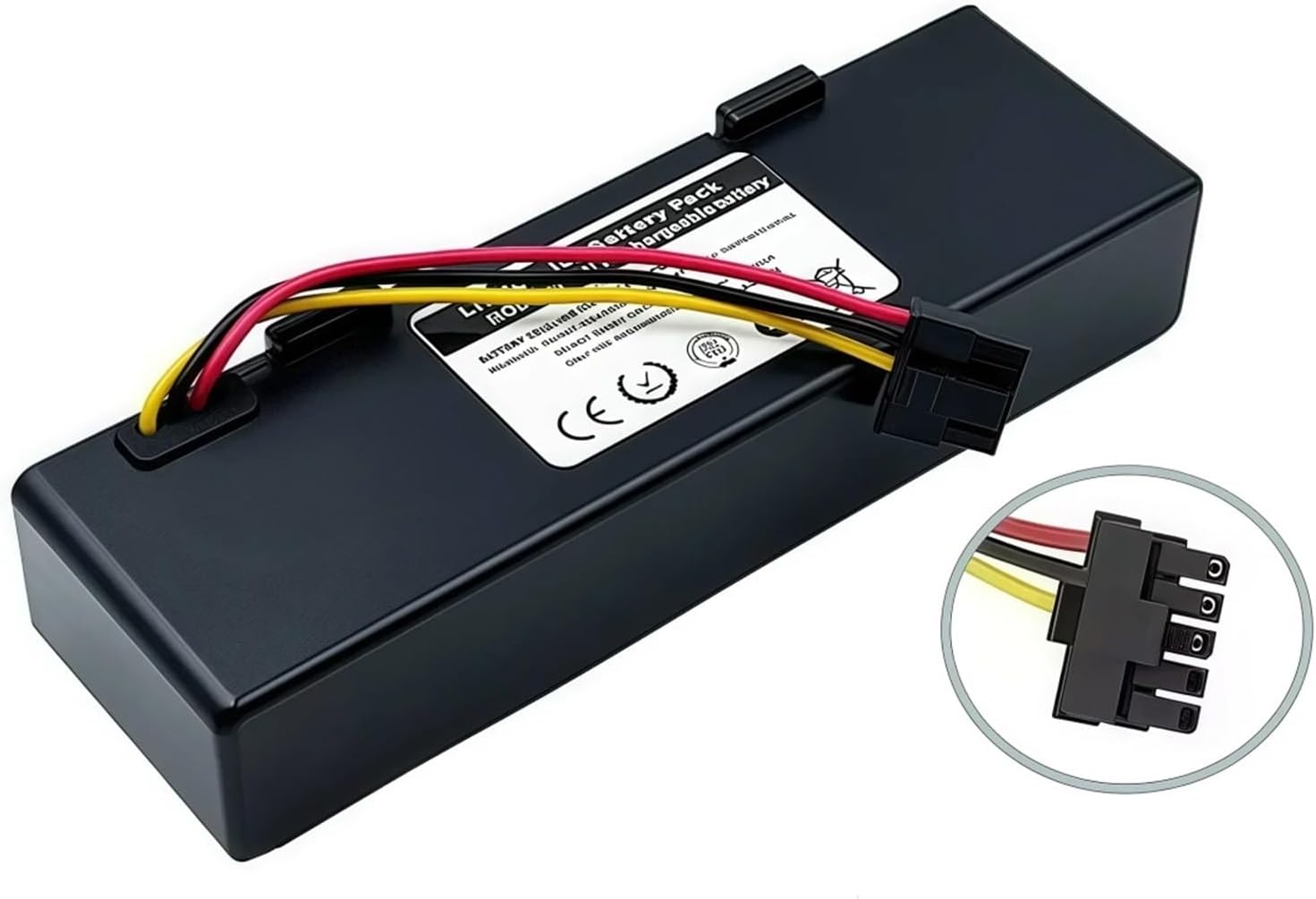 14.8V Sweeper Li-ion Battery, Compatible For Xiaomi, Compatible For Mijia, Robot Vacuum-Mop P Sweeping Mopping Robot STYTJ02YM 3200mAh 5200mAh(5200mAh)