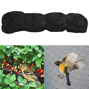 Yaheetech 15 x 15 m vogelbeschermingsnet vijvernet kattennet ter bescherming tegen vogels, maaswijdte 60 mm
