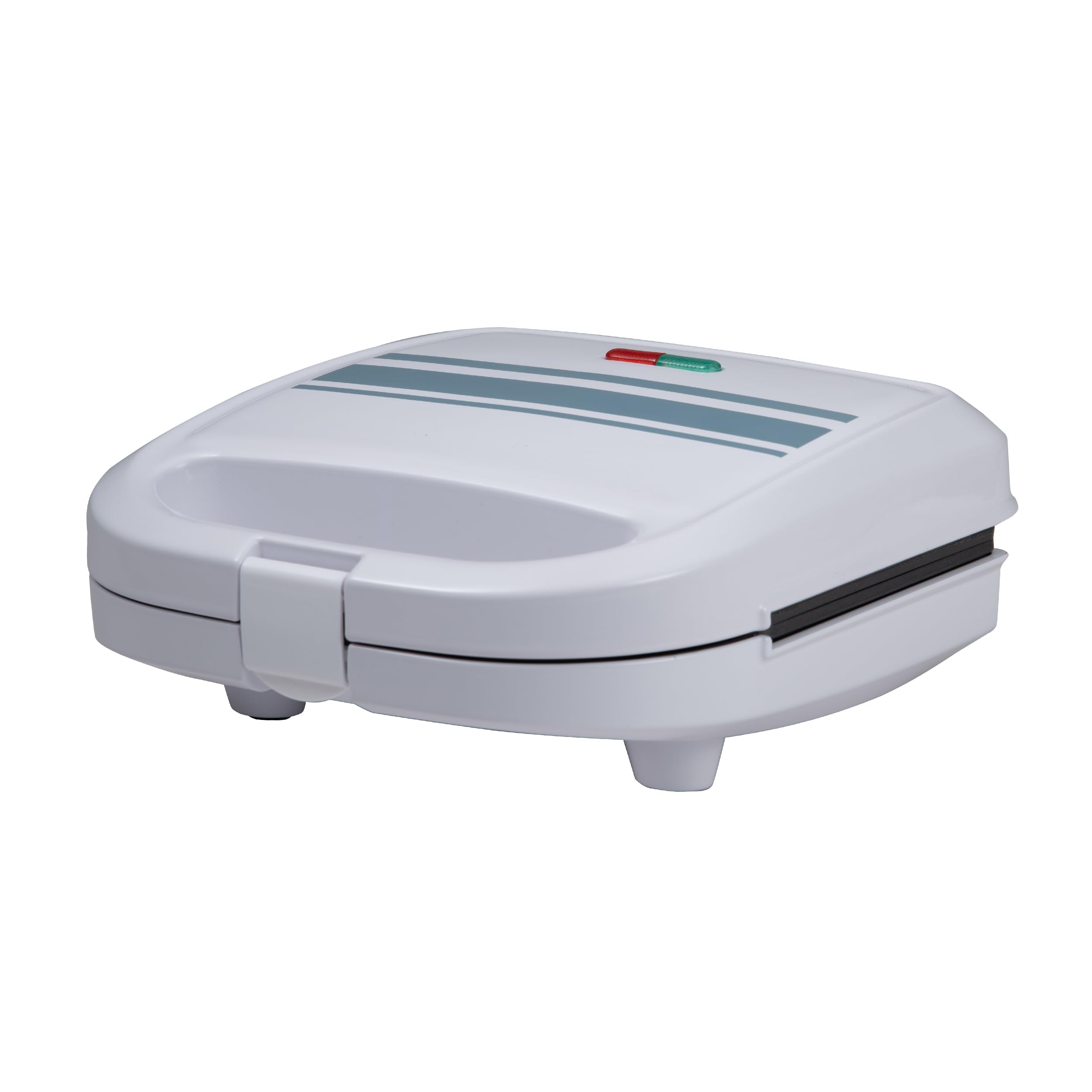 BERGNER NOIA - Sandwich Maker 750W - Rivestimento antiaderente - Impugnatura Cool Touch - Termostato regolabile - Protezione contro il surriscaldamento - Design compatto