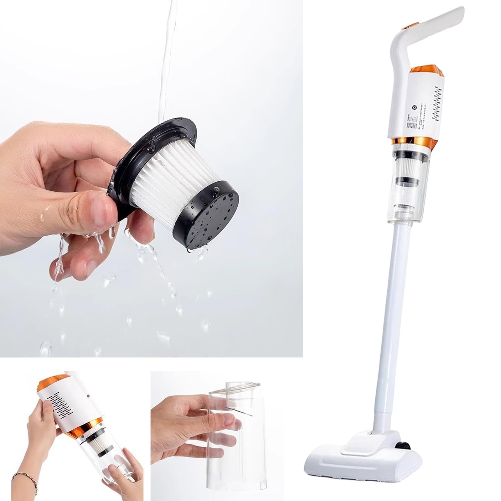 Amazon.co.jp: Sbshiouu ポータブル掃除機 ペットの毛やほこり用