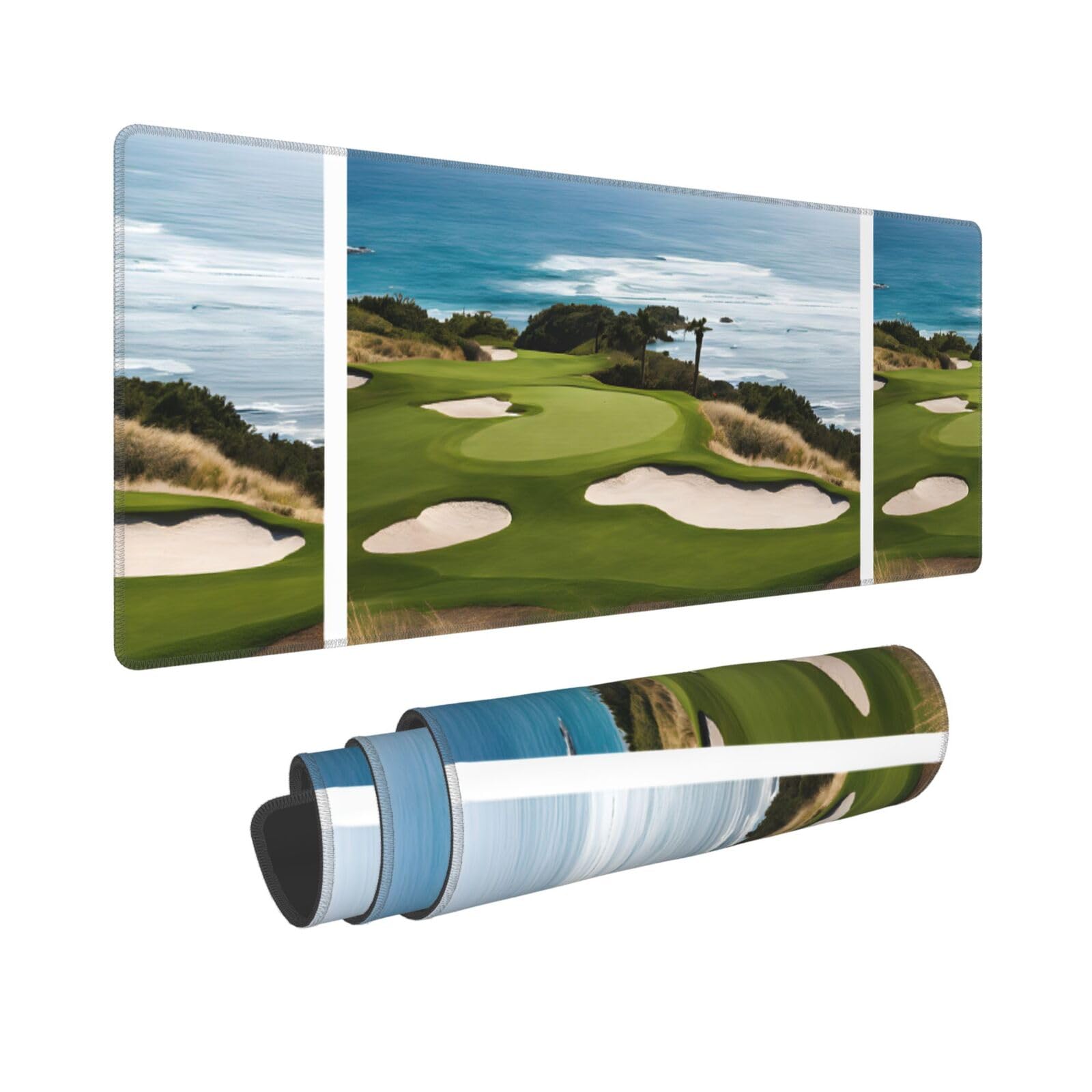 Tapis de souris de jeu golf grand format étanche pour bureau - 8
