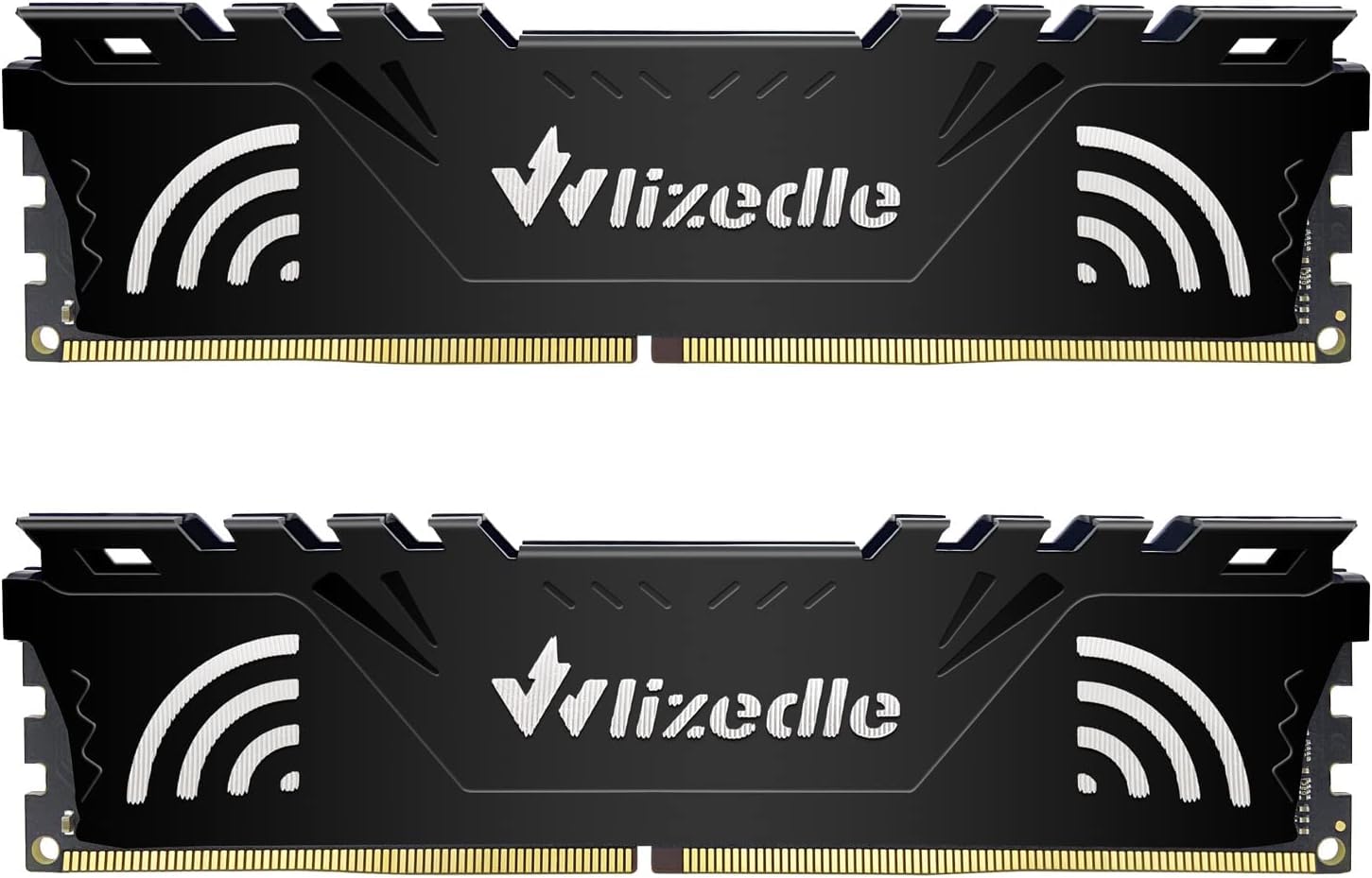 Wlizedle 16GB Kit (2x8GB) DDR4 Memoria RAM 2666MHz CL19 UDIMM, Memória de Computador PC4-21300 288-Pin 1,2V Non-ECC Módulo de RAM Upgrade para Ordenador de Sobremesa(Negro) — view 20