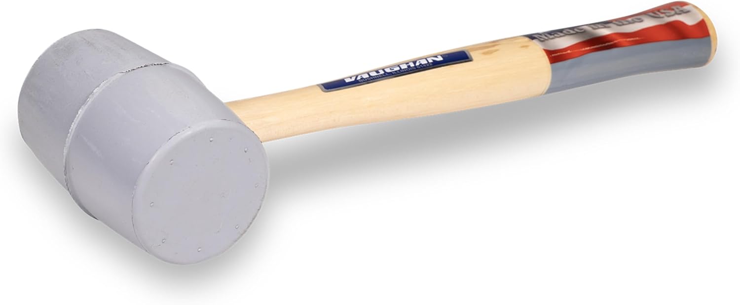 Solid Rubber Mallets 57432 20oz white rubbermallet Mallets