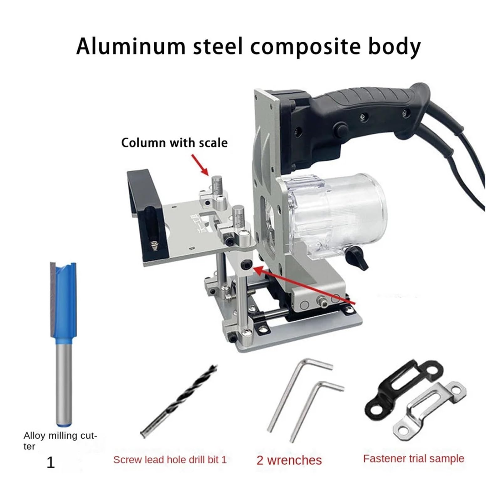 Stemmen Jig 2 In 1 Schlitzen Halterung Unsichtbare Befestigungselemente Punch Locator Fräser Positionierung Rahmen for Trimmen Maschine Leistungsstark und effizient