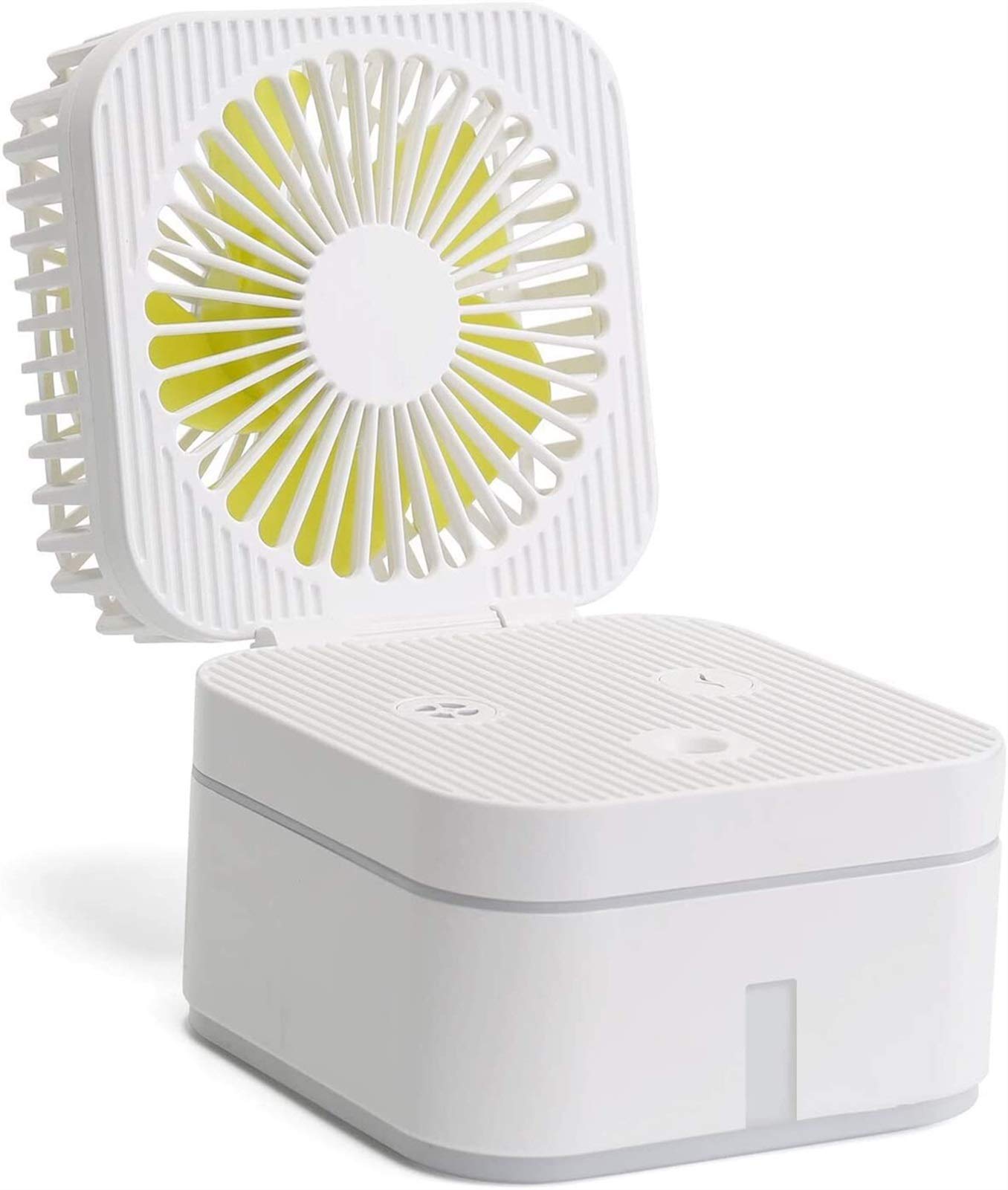 Humidificateur ventilateur bureau USB 2 en 1 XMING brume réglable chambre