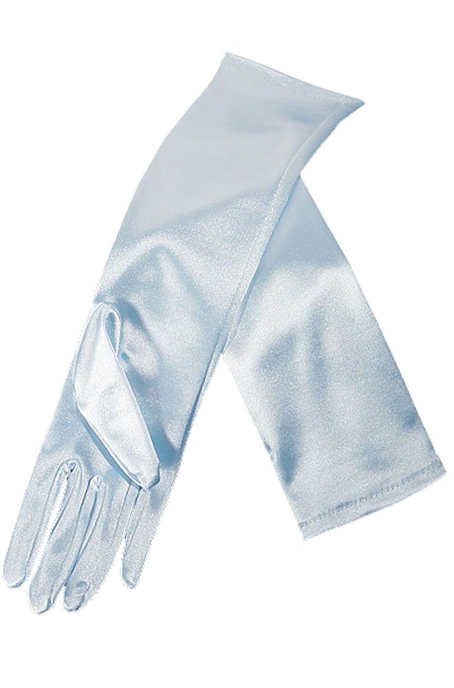 AMJ Dresses Inc Little & Big Girls' Stretch Satin Flower Girl Gloves
