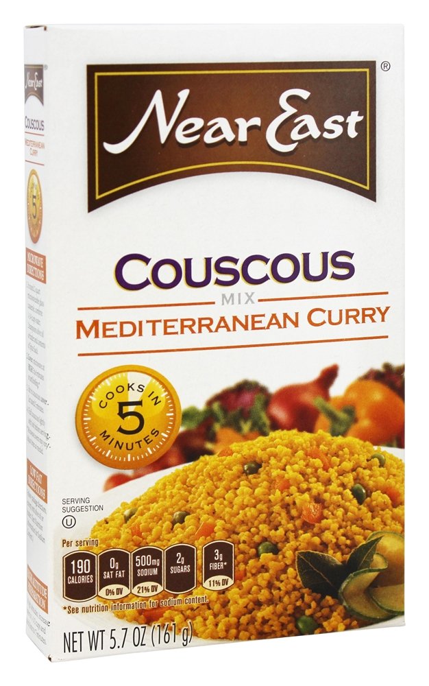 Near East - Couscous Mix Mediterranean Curry - 5.7 oz (pack of 2)
