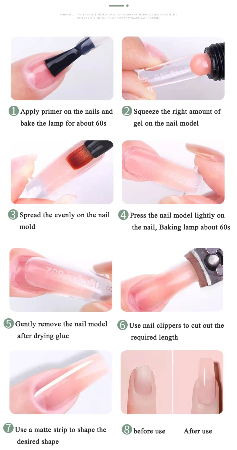 Set di smalti in gel per principianti, lampada UV LED per asciugare le unghie, smerigliatrice per unghie, set per manicure, kit per principianti per ragazze/signore/donne (54 W predefinito 18 colori)