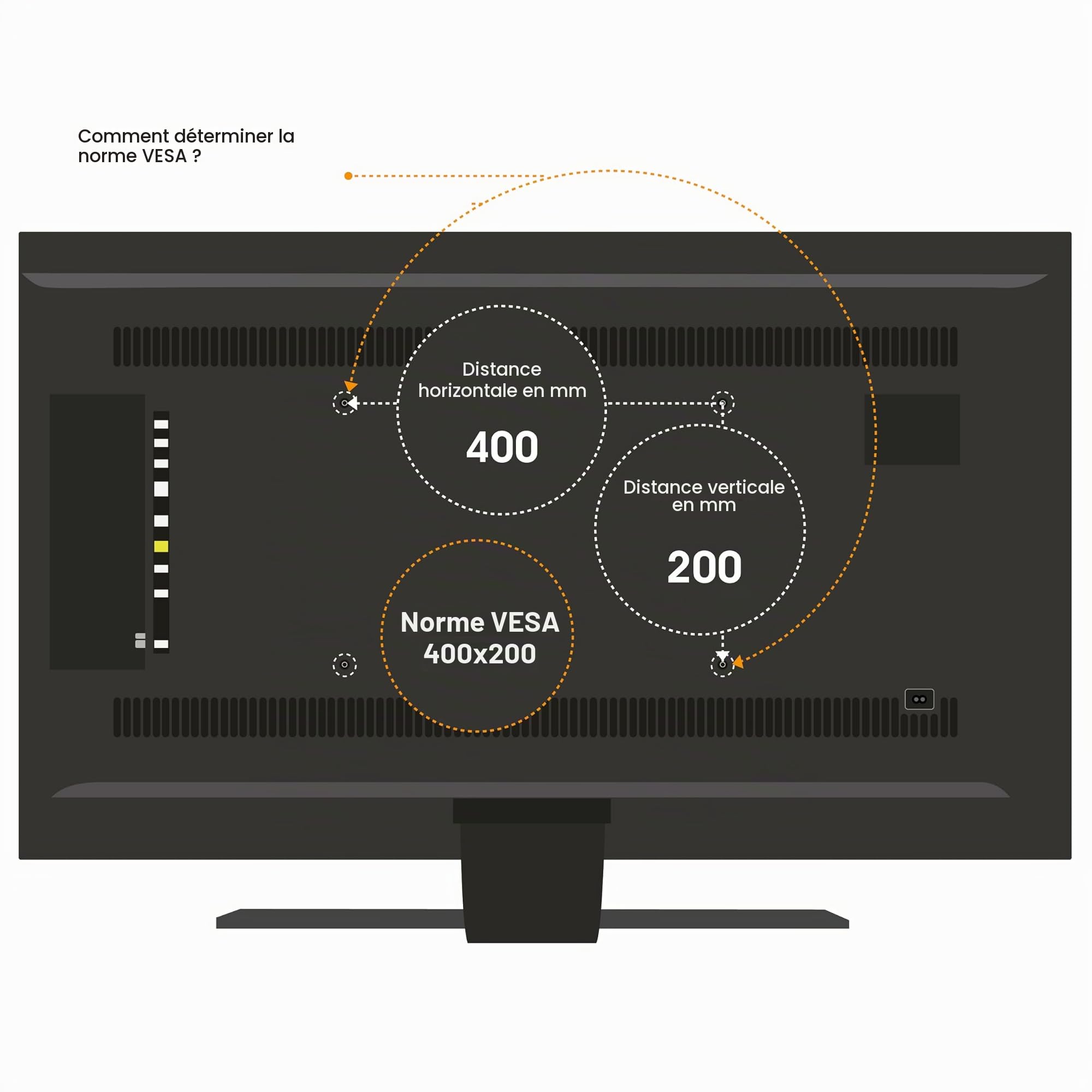 My Wall HL58L Pied de Moniteur 1 Compartiment 43,2 cm (17) - 81,3 cm (32) Noir