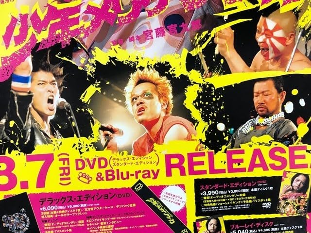 Amazon.co.jp: B2 告知 ポスター 少年メリケンサック 宮崎あおい 木村