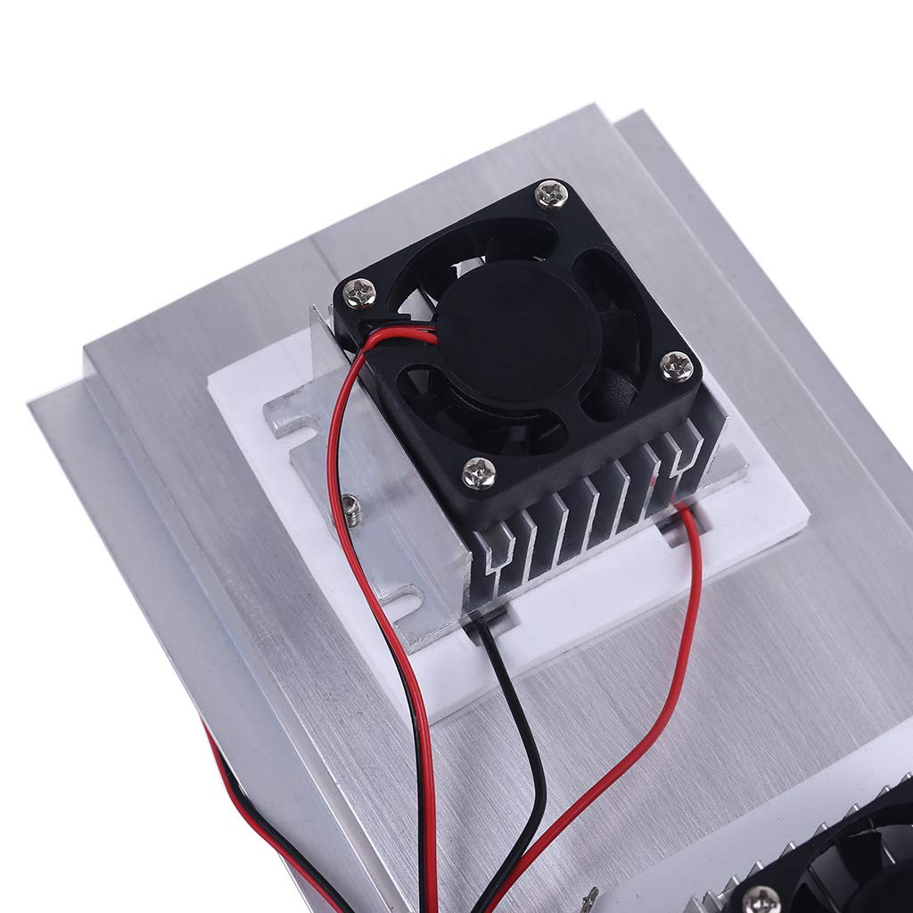 TEC Electron Semiconductor Refrigerazione Triplo Fan Modulo Termoelettrico Kit Unità di Raffreddamento Peltier Modulo Termoelettrico