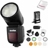 Amazon | 【Godox正規代理＆技適マーク】Godox V1-S フラッシュ