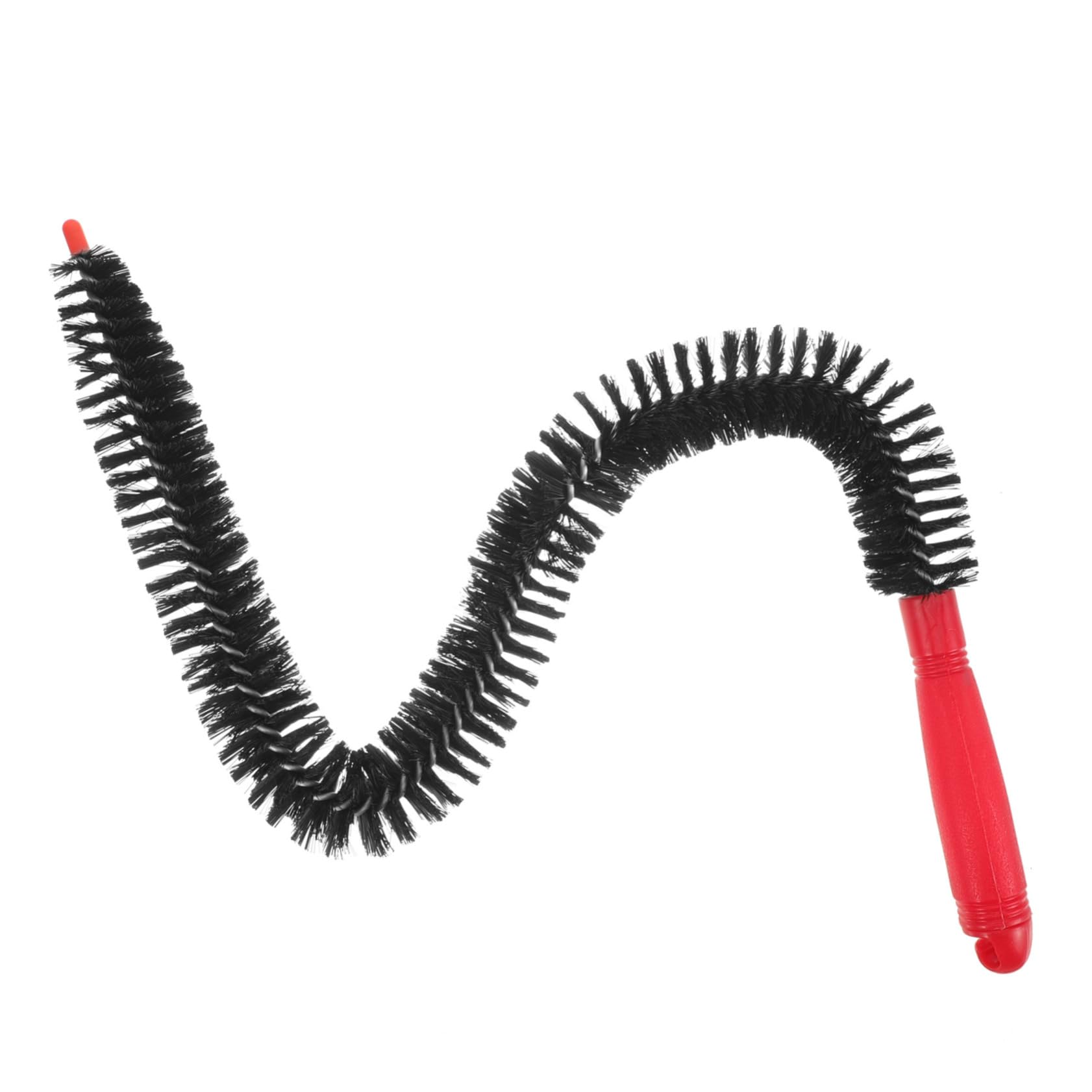 Cabilock 4 Stück Reinigungsbürste Flasche Reiniger Abfluss Bad Bürste Mit Längerem Griff Flexible Bürste Black Nylon