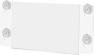 3 Pack Window Sign Holder with Suction Cups Double Sided Viewing for 8.5