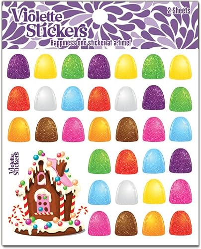 Gumdrop Candy Stickers