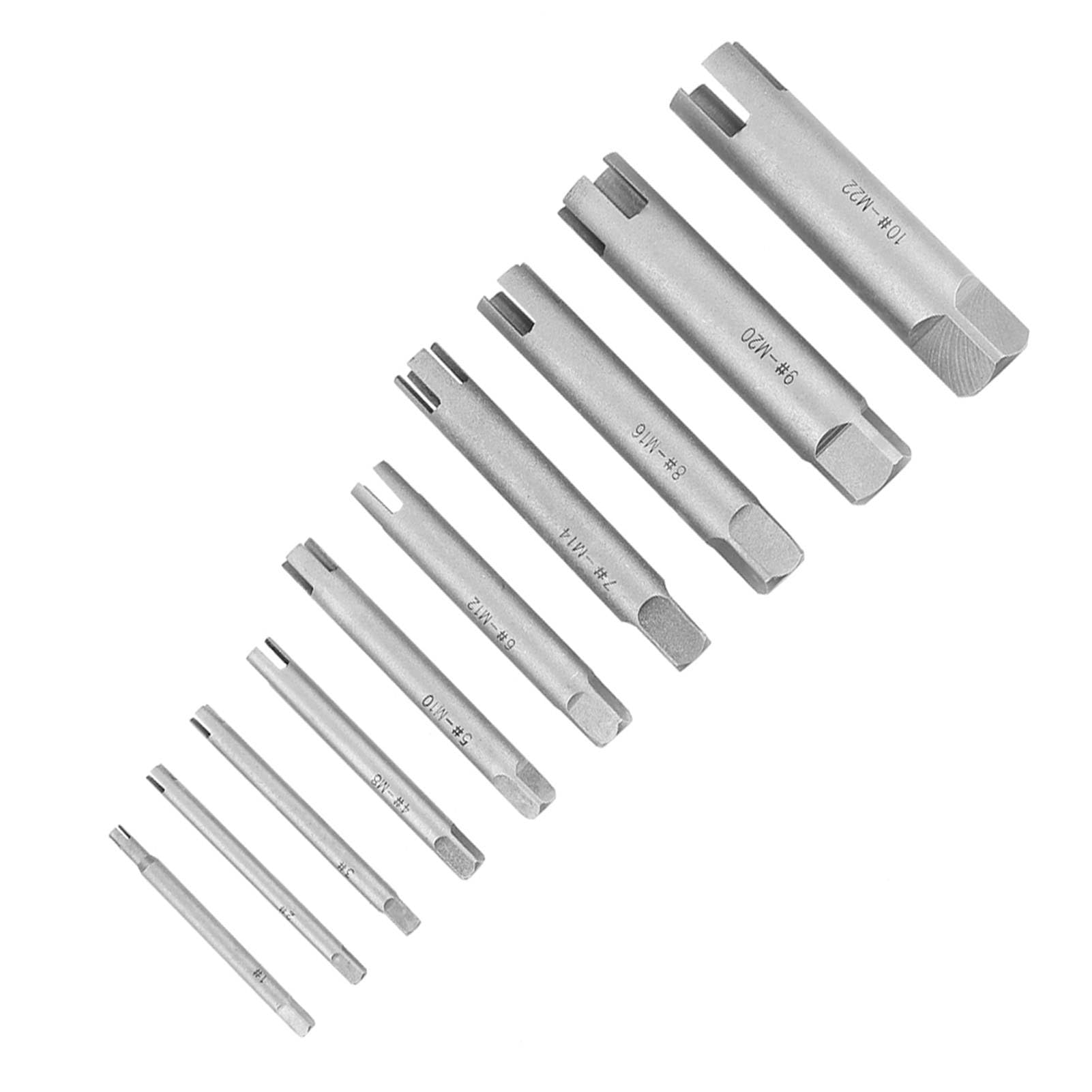 Set di estrattori per Viti, Kit per Viti danneggiate per Uso Industriale, Set di Strumenti per l'estrazione di Viti spanate