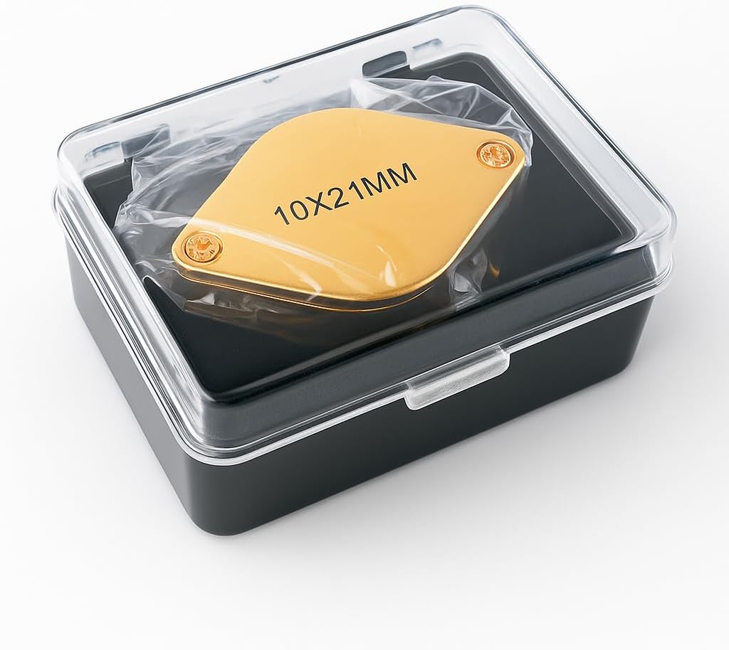Maximize 10x Gold Plated Jeweler's Eye Loupe image 4