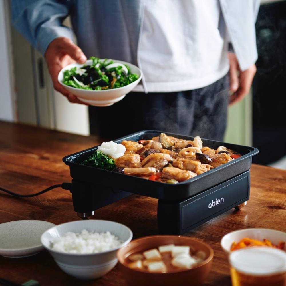 限定1名様！！ ホットプレート　seet スモークレスグリル SEG-3801 Amazon | abienアビエン マジックグリルS ホットプレート 一人用～2人
