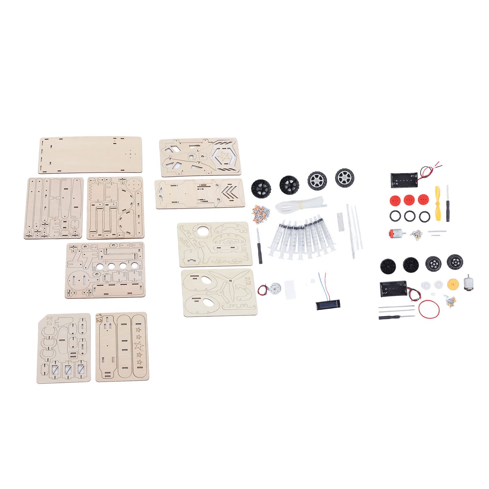 Fafeicy Jeu de Puzzle 3D en Bois 4 Pièces pour Enfants 6-14, Avion
