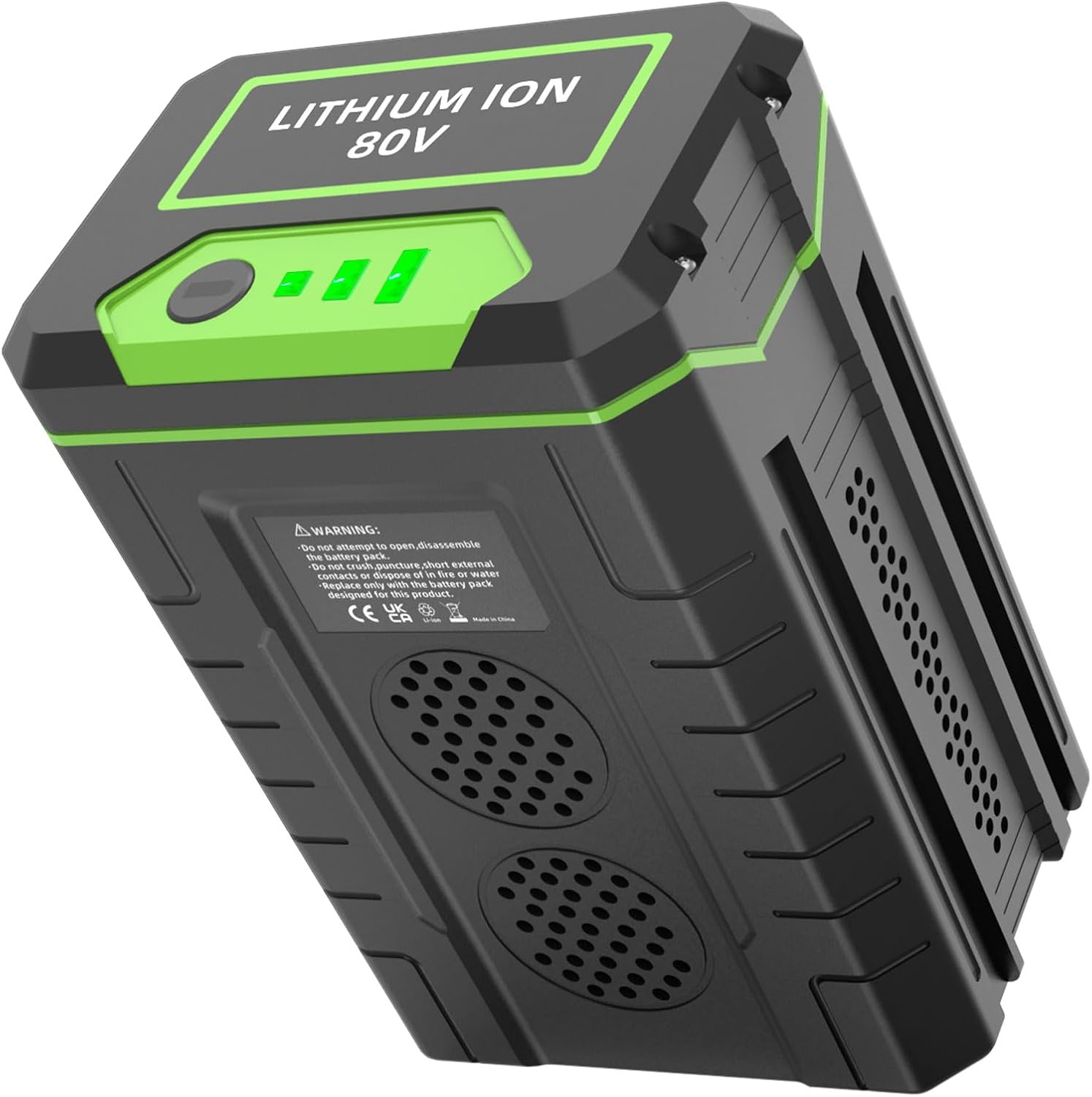 Upgraded 3.5Ah Battery for Greenworks Pro 80V Lithium-Ion Battery Replacement, Compatible with Green Works 80 Volt GBA80400 GBA80250 GBA80200 GBA80500 Batteria (for Greenworks 80V Tools)