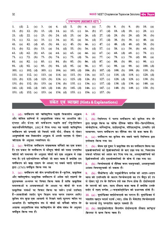 Image of MTG 38 Years NEET Previous Year Solved Question Papers Biology (Jeev Vigyan) PYQs Chapterwise Topicwise Solutions in Hindi Medium For 2025-2026 Exam