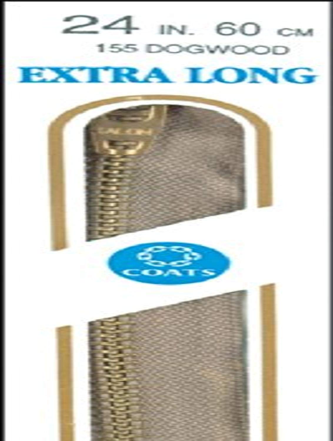 C&C Extra Long Metal Zipper 27" Dogwood