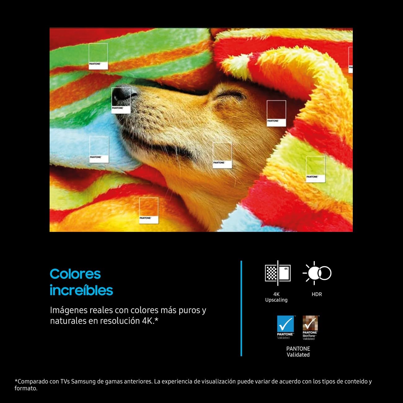 Samsung TV 55 Pulgadas Crystal UHD U8075F 4K Smart TV, Colores increíbles con Crystal Processor 4K, Escucha Todos los Altavoces con Q-Symphony, Datos protegidos Knox Security y Gaming Hub - 3