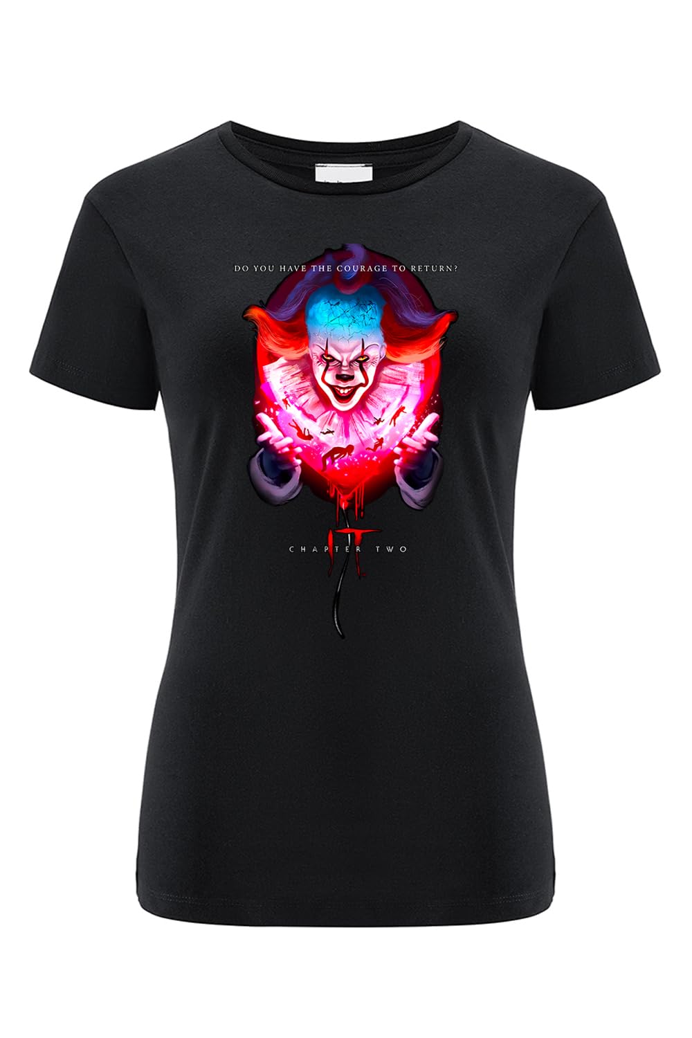 ERT GROUP Women's It T-Shirt, It 020 Black, XXS