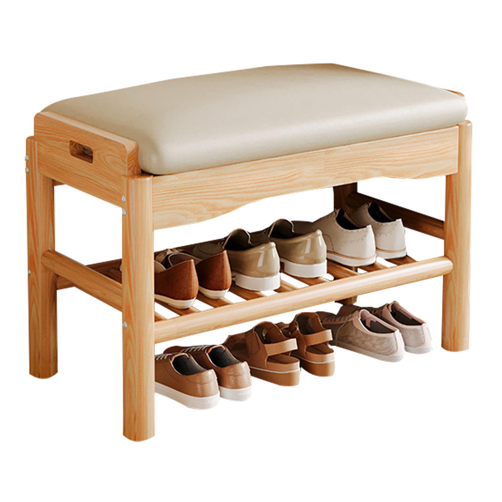 Meuble range-chaussures avec assise pour optimiser les petits espaces
