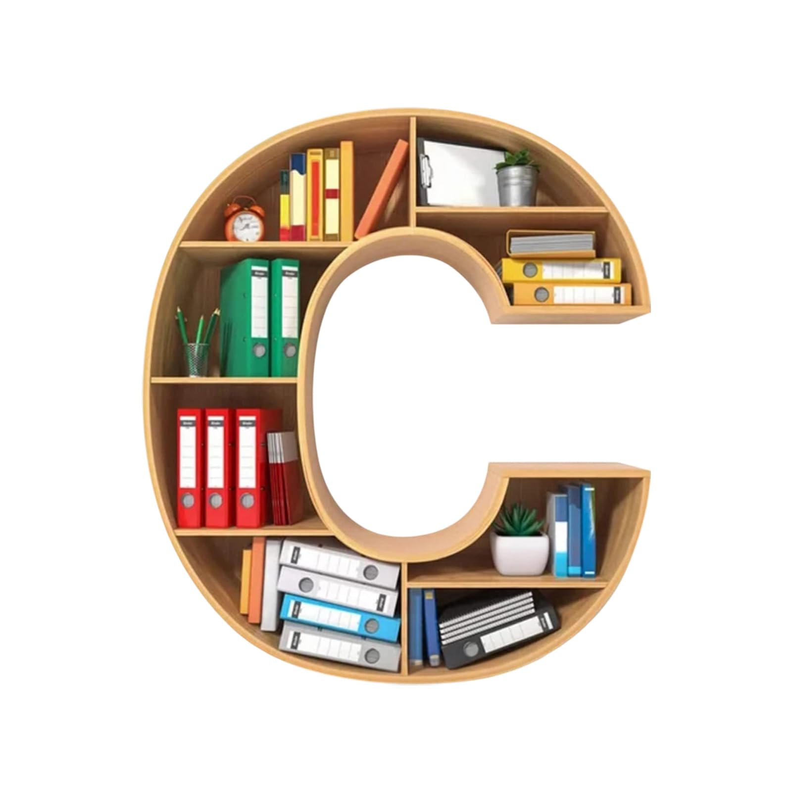 carotoe Permanent Polyacrylate Letter and Number Ornamentation for Inside Christmas Tree Holiday Decoration Holiday Partyhouse Deck