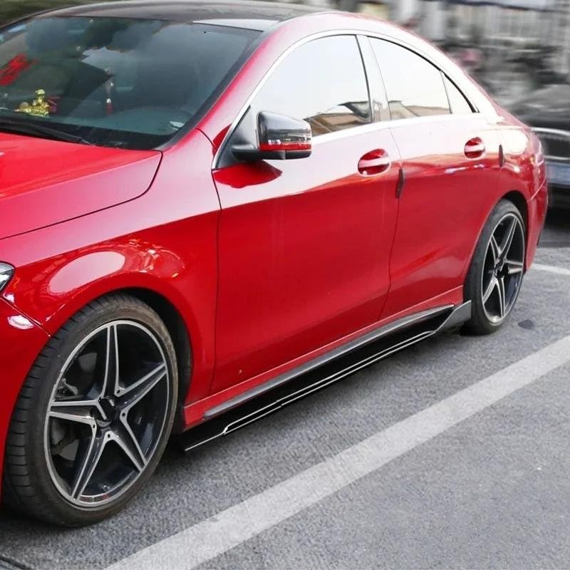 Faldones laterales universales de coche de 86,6 pulgadas y extensiones de paneles 4
