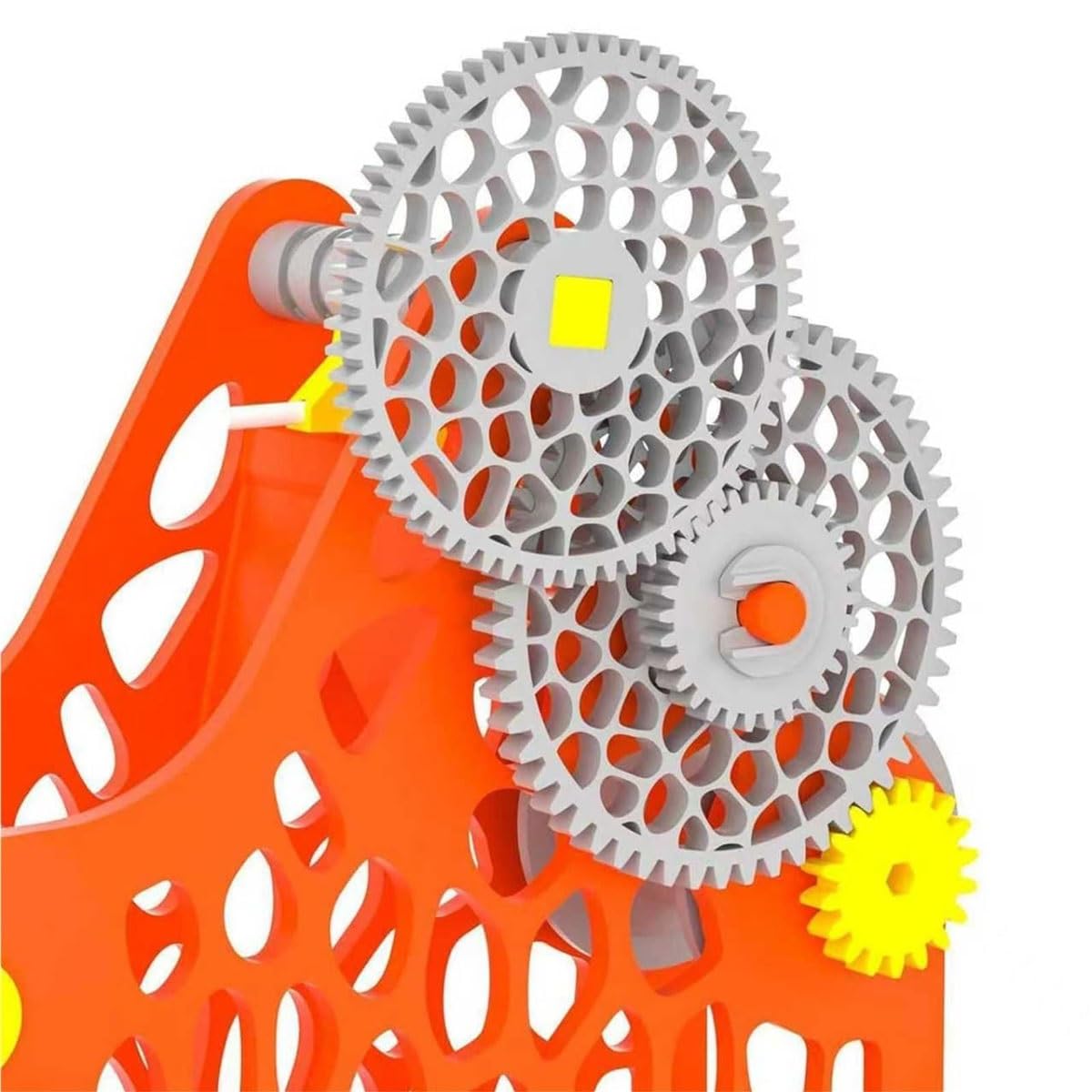 Electric/Manual Spool Winder,3D Filament Respooler,Intelligent Electric Spool Retractor with 6W Motor,Detachable Module Design,for Wires Weighing 1 Kg,3D Printing Enthusiasts(Orange,Manual)