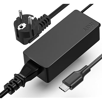 65W Charging Cable Laptop USB C Power Supply Compatible with Lenovo ThinkPad X1 Carbon T14 T15 T480 T490 T590 T580 E480 E490 E580 E590 E595 Yoga C740 720 730 720-13ikb 730 -13ikb 910 Charger Type C Adapter