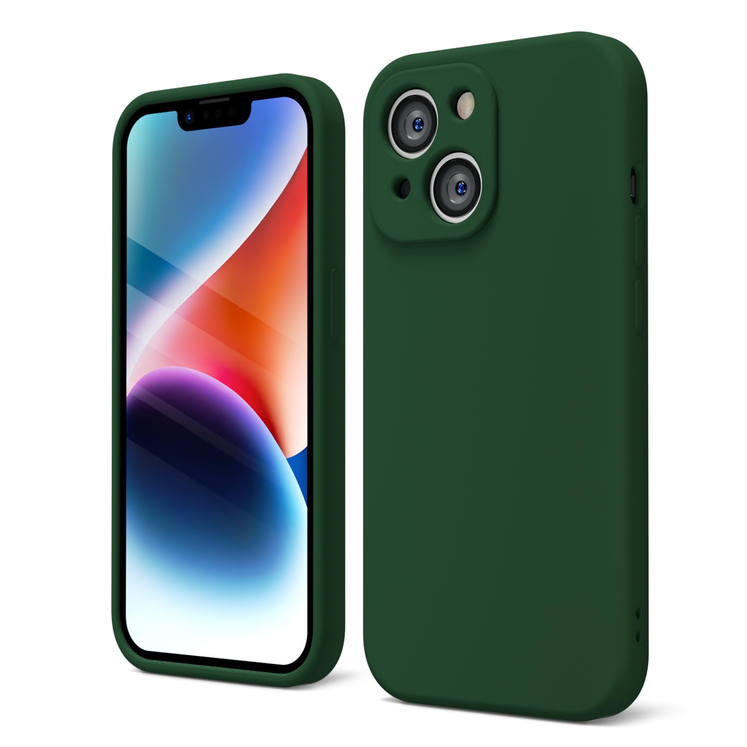 oakxco for iPhone 16 Pro Max Case Liquid Silicone, Soft Rubber Gel Elegant Aesthetic Basic Simple Cover, Cute Thin Slim TPU Matte Solid Color Plain Smooth Case for Women Girl, Light Pink — view 1630