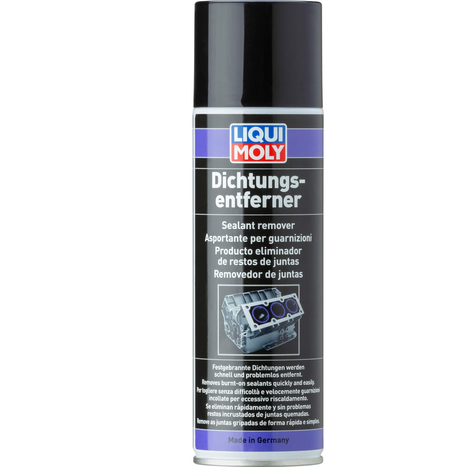 Sealant Remover, 300ml Aerosol Can, Professional Grade Adhesive Remover Spray for Engines and Mechanical Parts