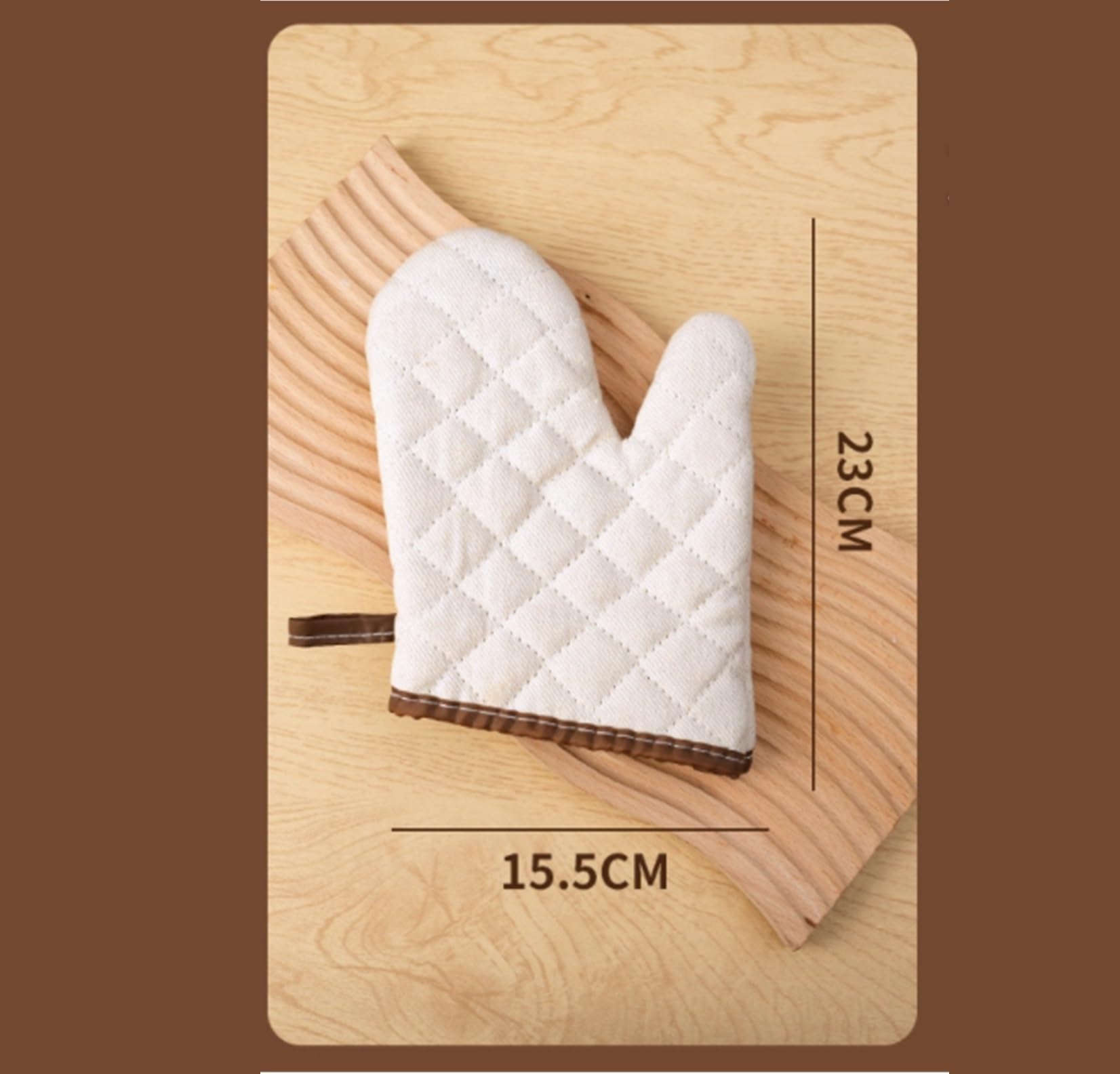 Rękawice Kuchenne Pieczenia 1 Para Rękawic Do Kuchenki Mikrofalowej Gotowania I Pieczenia Odpornych Na Ciepło Kemping Kompaktowe(28cm)