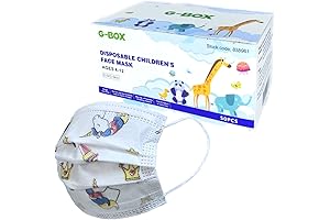 Public Company Kids Unicorn Disposable Face Masks (100 Count)