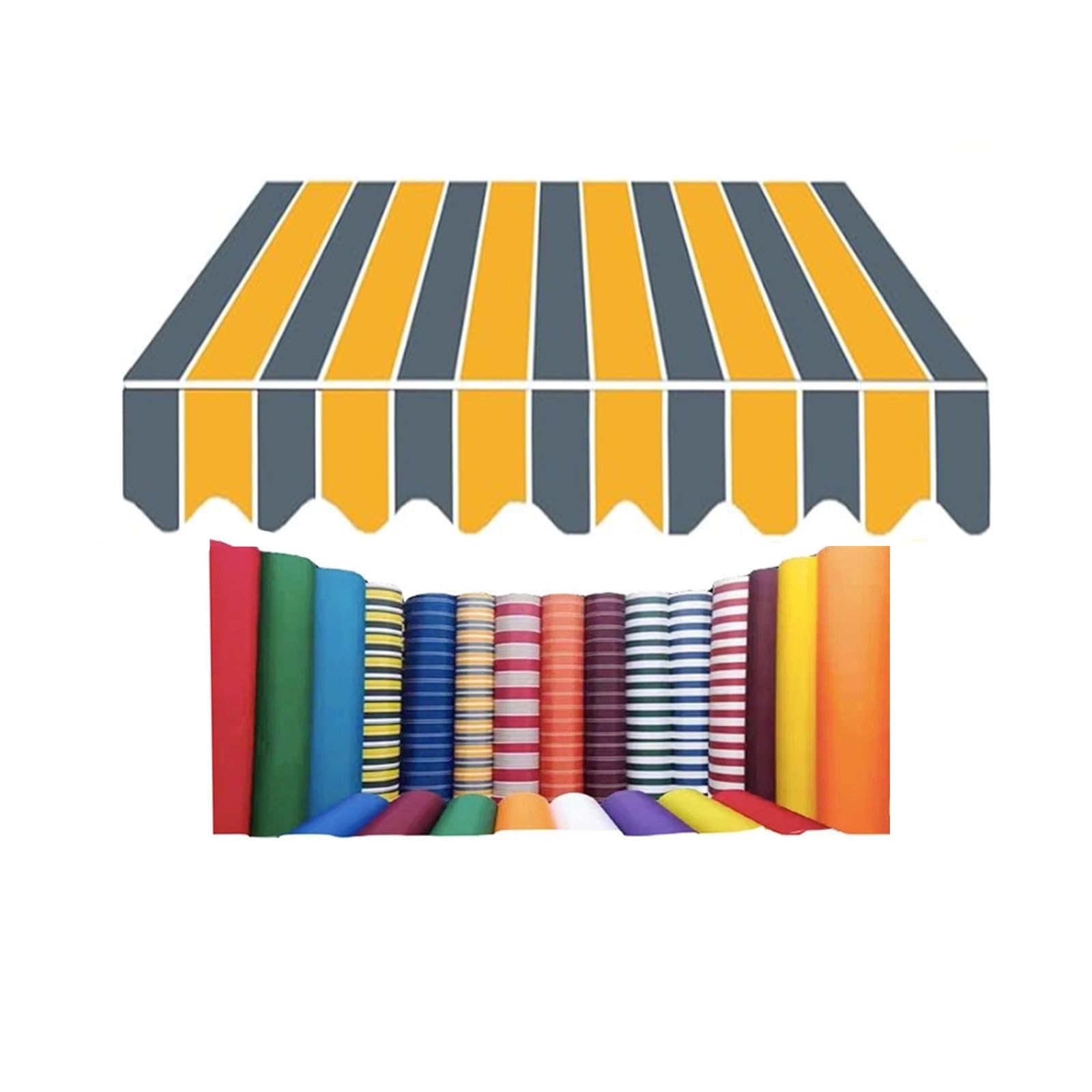 Tissu de pare-soleil pour patio idéal pour ombrager la véranda et la terrasse