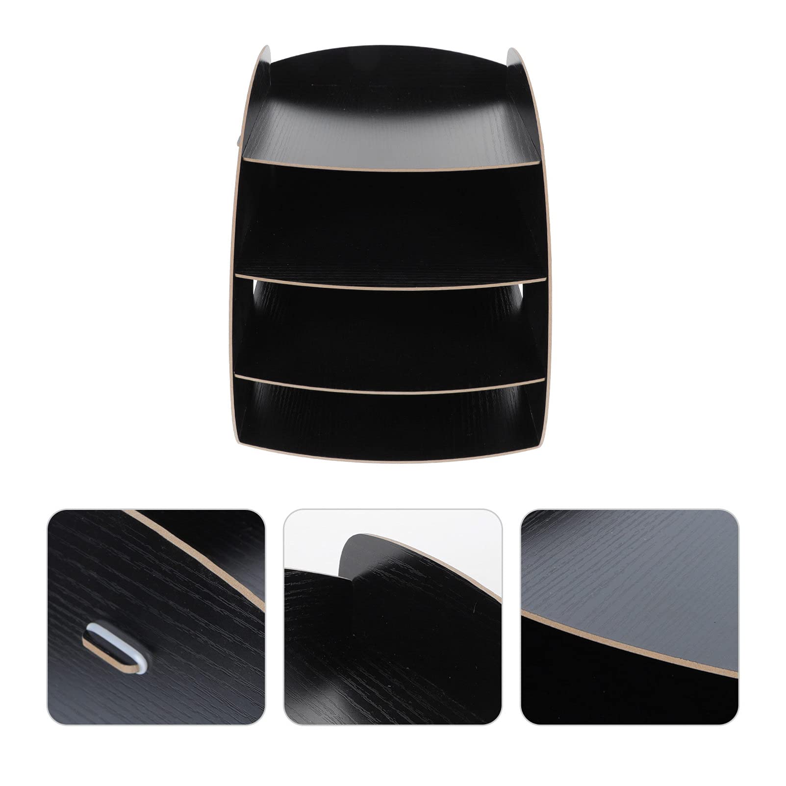 Schreibtisch-Organizer aus Holz mit Schublade, Bücherregal, Schmucktablett, Kosmetik-Aufbewahrung, A4-Größe, Haushalts-Organizer für den Schreibtisch