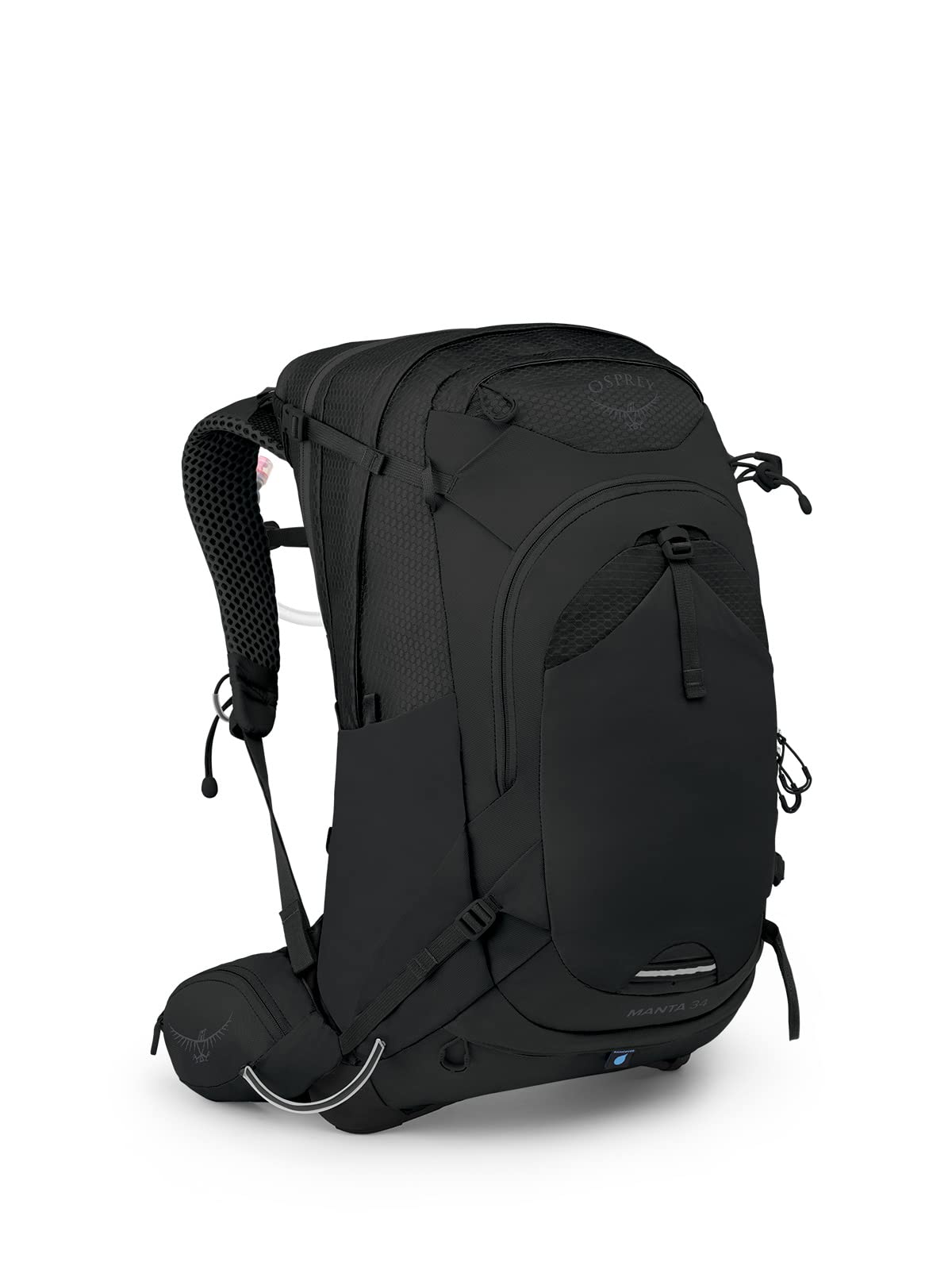Osprey Manta 34L Mens Hiking Backpack with Hydraulics Reservoir Black