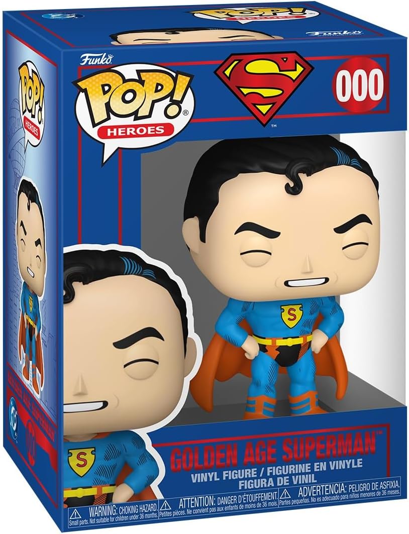 Funko Pop! Heroes: Shield Through The Ages – Golden Age of Superman – DC Comics – Collectable Vinyl Figure – Gift Idea – Official Merchandise – Toys for Kids & Adults – DC Comics Fans Funko Pop! Heroes: Shield Through The Ages – Golden Age of Superman – DC Comics – Collectable Vinyl Figure – Gift Idea – Official Merchandise – Toys for Kids & Adults – DC Comics Fans
