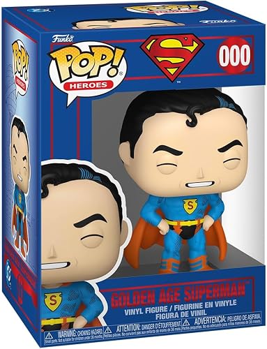 Funko Pop! Heroes: Shield Through The Ages – Superman'38 - DC Comics- Figurine e
