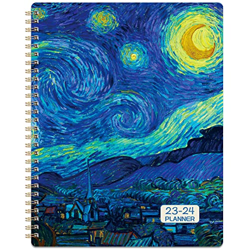 Planner 2023-2024 - Acdemic Planner 2023-2024 From July 2023 - June 2024, 8" X 10", Plan Book, Weekly & Monthly Planner 2023-2024With Flexible Cover, Perfect For Using And As Gift #TOP14