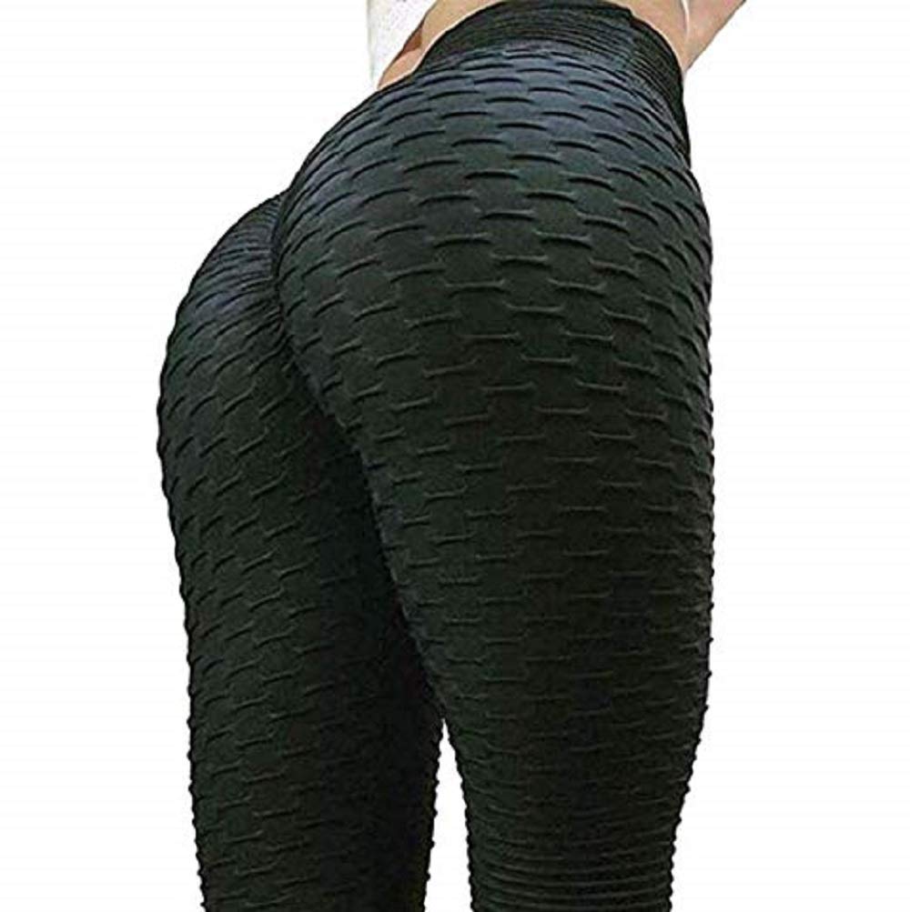 Mosteeka 2019 Women Yoga Gym Anti-Cellulite Compression Leggings Butt Lift Elastic Pants