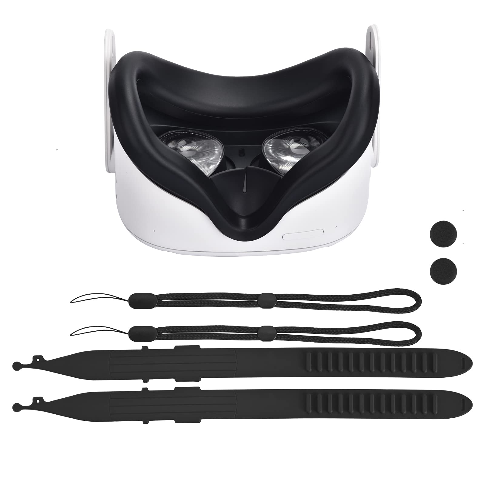 XIAOGE VR Game Accessories for Beat Saber,Golf Club, First Person Tennis Extension Grips Compatible with Oculus Quest 2/Meta Quest 2