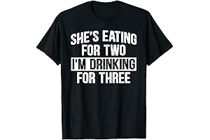 She's Acting Single I'm Drinking Doubles Funny Drinking T-Shirt