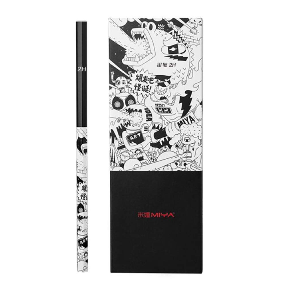 YYMIYU Sketch Painting Charcoal 2H Liuling Charcoal 8pcs Pack