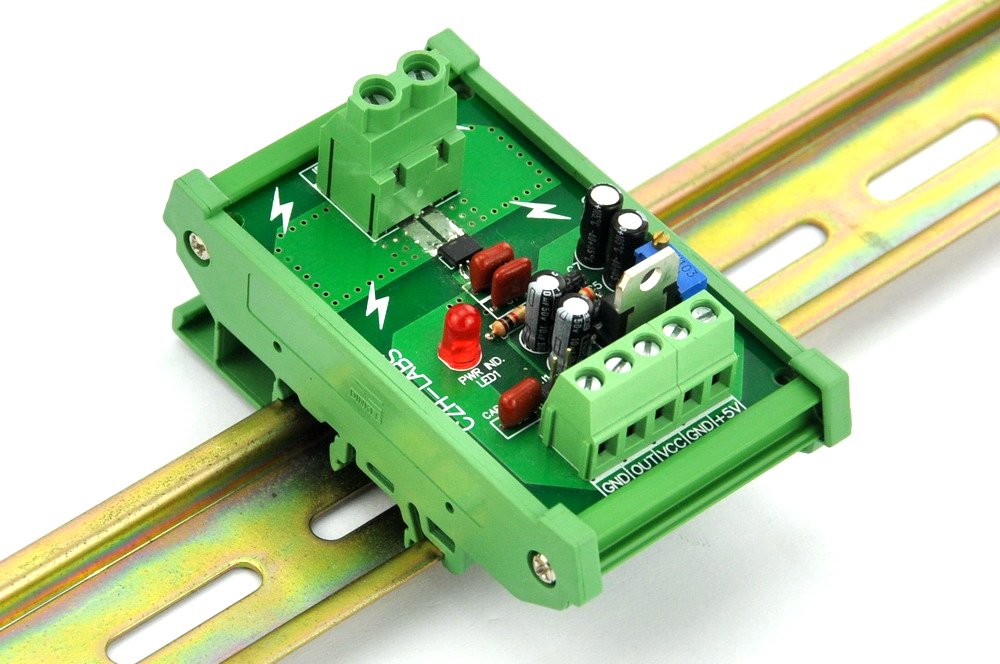 Current Sensors With Relay Din Rail Mount