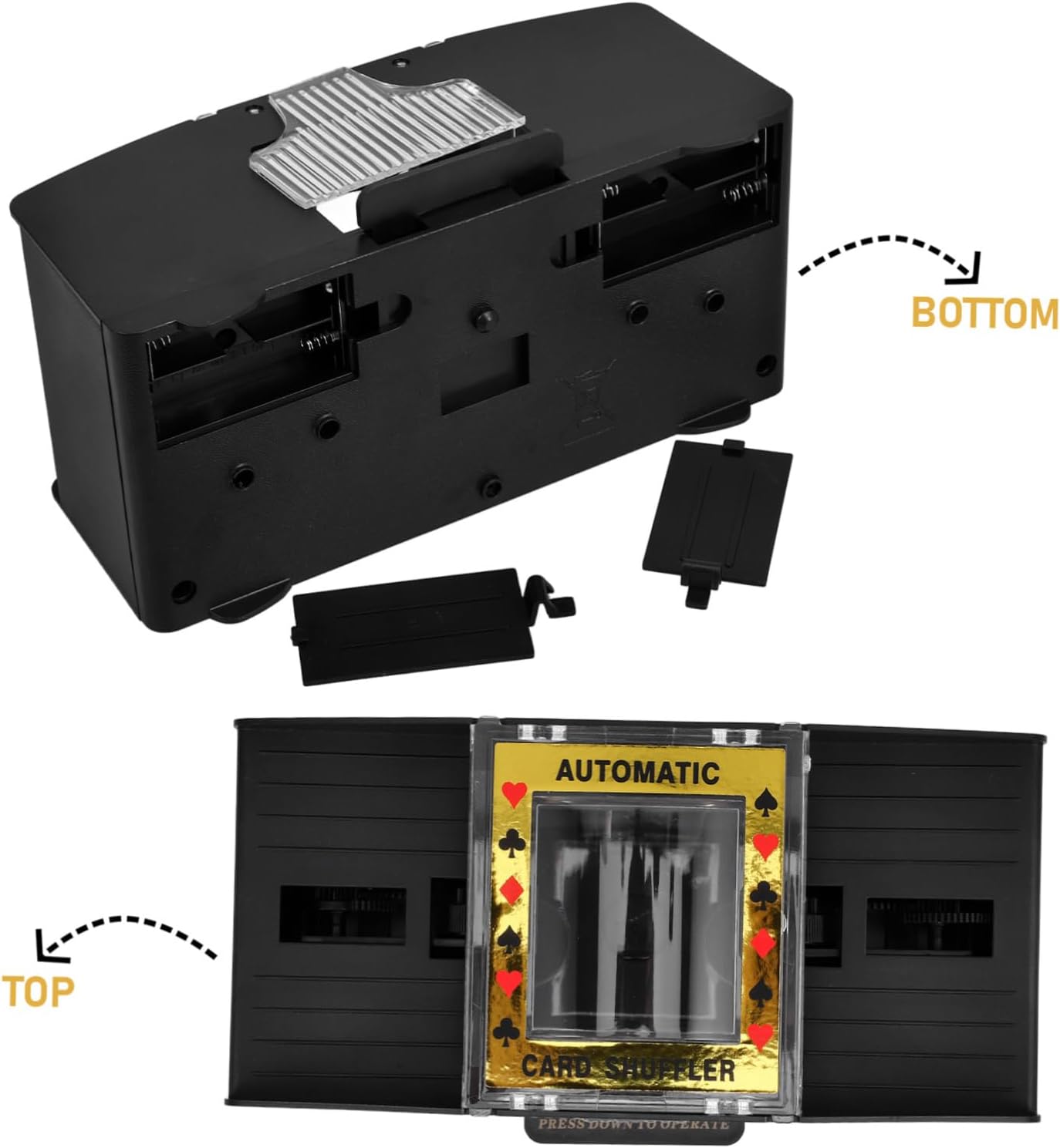 Milisten Card Shuffling Tool Poker Card Shuffling Machine Game Supply Equipment image 2